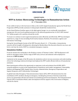 Revision - WFP Remote Access Secure Services