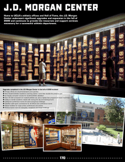 Home to UCLA`s athletic offices and Hall of Fame