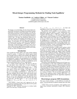 Mixed-Integer Programming Methods for Finding Nash