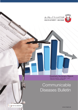 Communicable Diseases Bulletin
