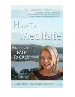 How to Meditate: Finding Your Path to Calm