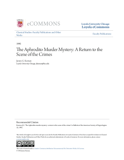 The Aphrodito Murder Mystery: A Return to the