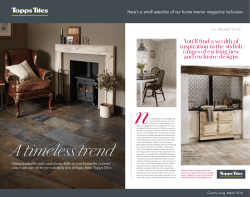 You`ll find a wealth of inspiration in the stylish ranges