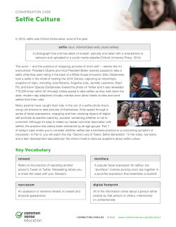 Selfie Culture - Common Sense Media