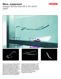 Datasheet - Foscarini
