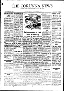 is in Full Swing Sentence Day in ths Circuit Court