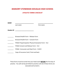 marjory stoneman douglas high school athletic forms checklist