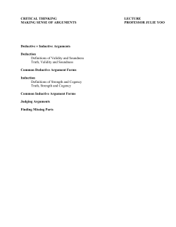 Making Sense of Arguments-Vaughn Ch. 3 File