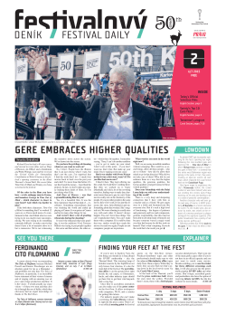 GERE EMBRACES HIGHER QUALITIES
