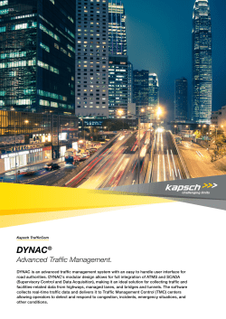 DYNAC Advanced Traffic Management Software