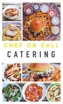 to our PDF catering menu.