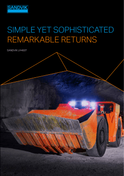 SIMPLE YET SOPHISTICATED REMARKABLE RETURNS