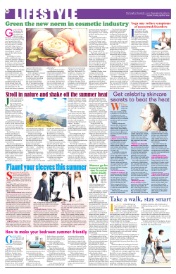 Flaunt your sleeves this summer