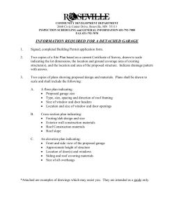 Detached Garages - City of Roseville, MN