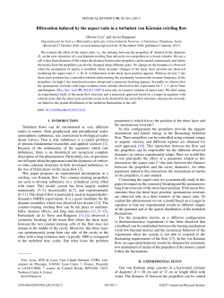 Bifurcation induced by the aspect ratio in a turbulent von K&aacute;rm&aacute;n