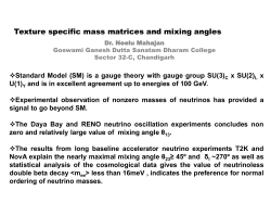 Texture specific mass matrices and mixing angles