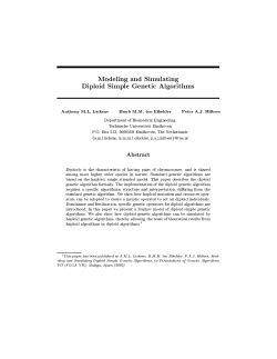 Modeling and Simulating Diploid Simple Genetic Algorithms