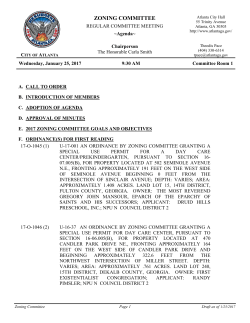 Agenda - City of Atlanta, Georgia