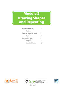 to open Module 2 of the workbook