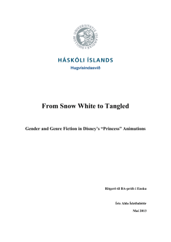 From Snow White to Tangled