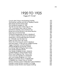 4. 1920 to 1925 - Baraboo Public Library