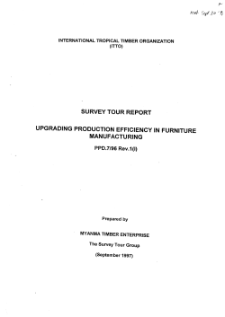 upgrading production efficiencyin furniture