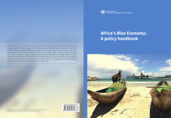 Africa`s Blue Economy: A policy handbook