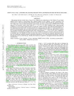 SWIFT J1910. 2-0546: A possible black hole binary with a