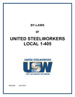 UNITED STEELWORKERS LOCAL 1