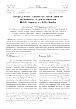 Nitrogen, Fluorine Co-Doped Silk-Derived Carbon for