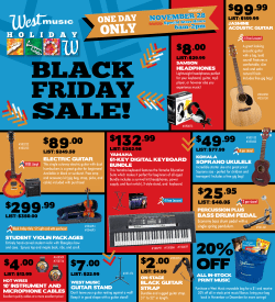 black fRiDay Sale!