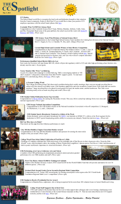 CCSpotlight - Carmel Clay Schools