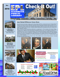 Isaac Halsted Williamson Comes Home