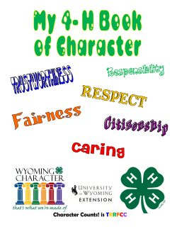 Character Counts! is TRRFCC