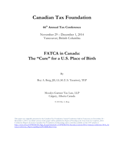 The &ldquo;Cure&rdquo; for the U.S. Place of Birth