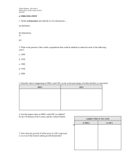 urbanization - OrgSites.com