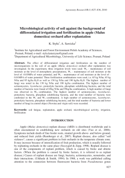 Full text PDF - Agronomy Research