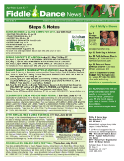 Color PDF - Ashokan Music and Dance