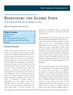 Redefining the Islamic State