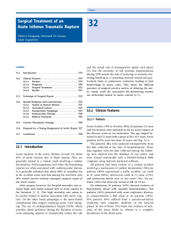 Surgical Treatment of an Acute Isthmus Traumatic Rupture