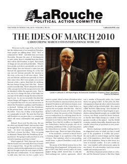 the ides of march 2010