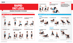 Rapid Fat Loss Training PROGRAM for Women 2015