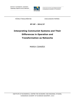 Interpreting Communist Systems and Their Differences in