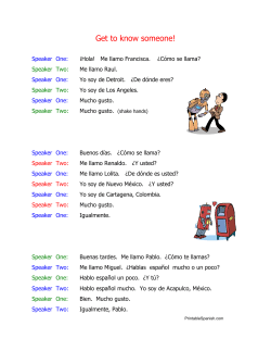 Get to know someone!