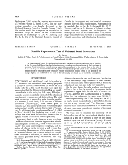 Possible Experimental Test of Universal Fermi Interaction