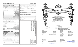 Bybee Banner - Church of Christ at Bybee Branch