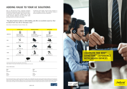 COMPLETE THE IBM&reg; SaMETIME&reg; EXPERIENCE WITH JaBRa