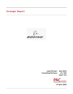 Strategic Report - Economics Department