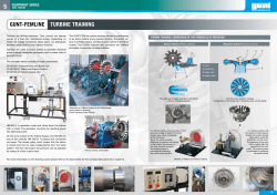 GUNT-FEMLINE TURBINE TRAINING
