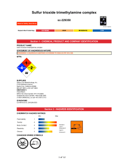 Sulfur trioxide trimethylamine complex